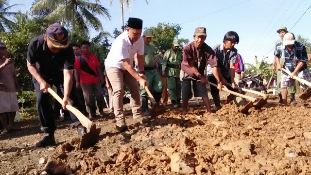 Selain Ronda, Budaya Gotong Goyong Telah Mengakar di Lampung Tengah