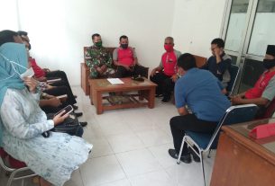 Danramil Wonosegoro Hadiri Rapat Penerapan PSBB