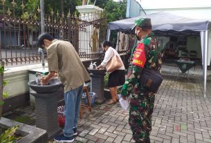 Gereja Tidak luput dari pemantauan dan Pengecekan AKB Oleh Babinsa