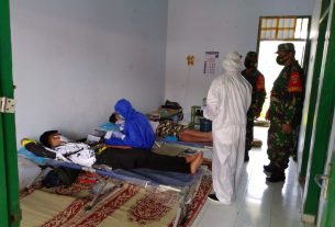 Lagi !! Markas TNI Nguntoronadi Dijadikan Tempat Pengambilan Darah