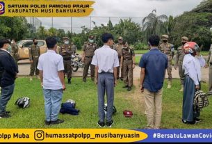 Satpol PP Muba Gencar Patroli Guna Tingkatkan Ketertipan dan Keamanan Warga