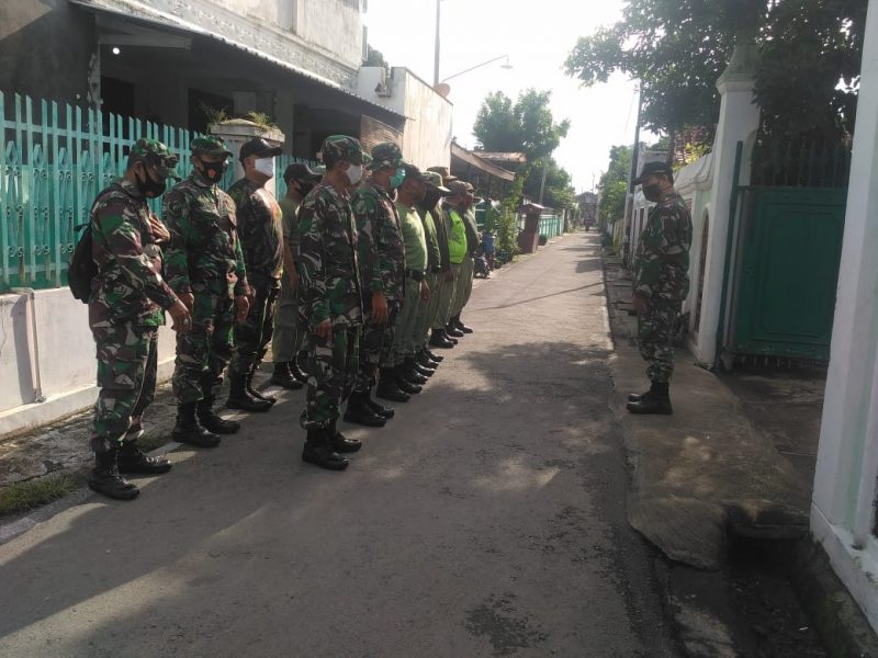 Kerja Bakti Koramil 03 Serengan Sasar Panti Asuhan Gunungan