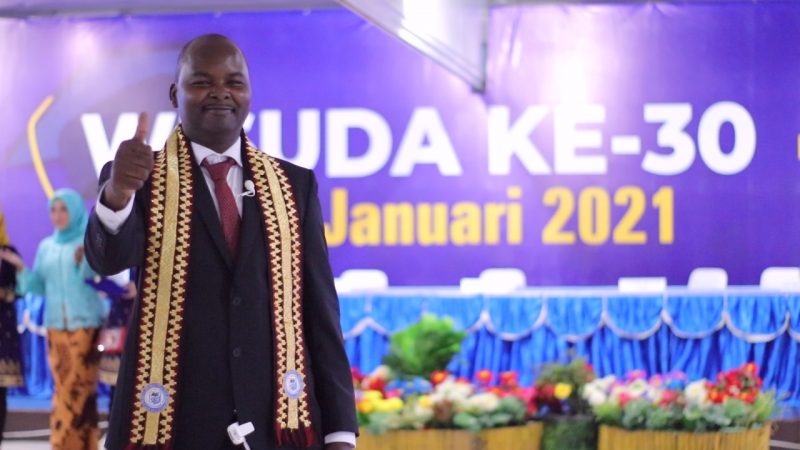 Inspiratif... Warga Negara Kenya ini Bangga Kuliah di Kampus Biru