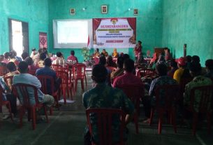 Babinsa Krandegan Hadiri Musrenbangdes