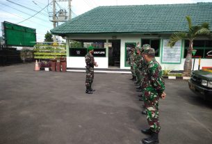 Meningkatkan situasi keamanan sejumlah personel Kodim 0410/KBL Patroli