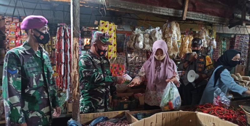 Babinsa jajaran Kodim 0410/KBL Terus melakukan himbauan