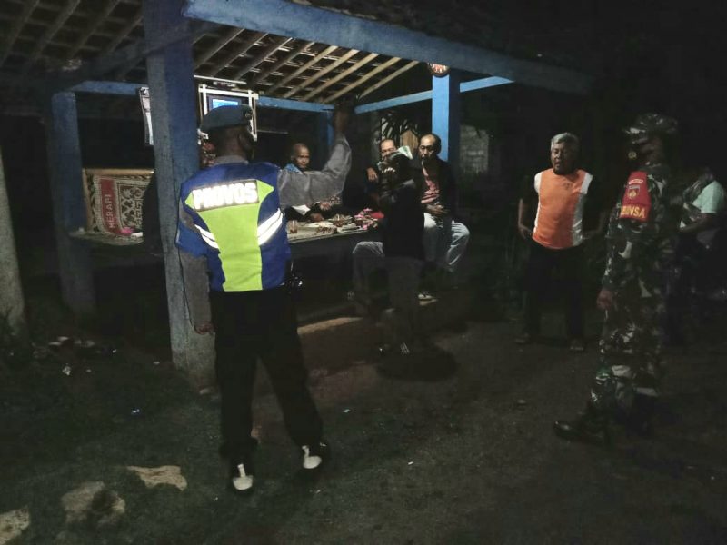 Selain Himbau Masyarakat Terapkan Protkes, Patroli Malam Juga Dalam Rangka Jaga Kamtibmas