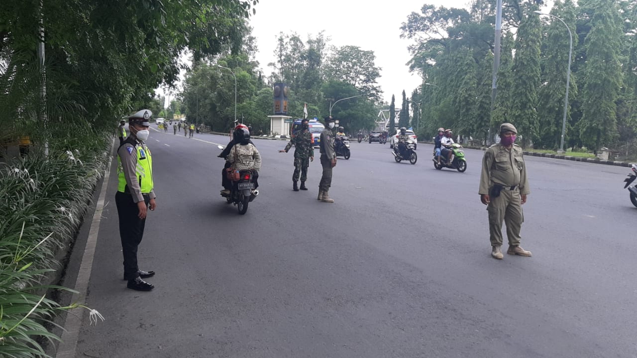 Cegah Prnyebaran Corona, Operasi Yustisi Gencar Dilaksanakan di Wilayah Pucangsawit