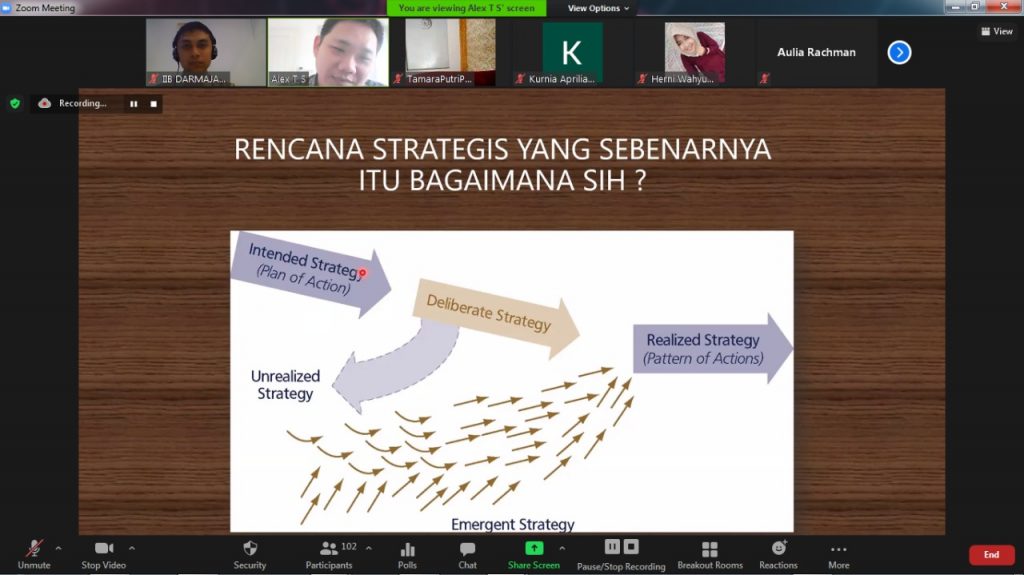 AMA Lampung Berikan Strategi Bisnis kepada Mahasiswa Darmajaya