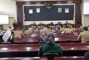 Gubernur Arinal Pimpin Rapat Koordinasi Penanganan Serta Pelaksanaan Vaksin Covid-19 Provinsi Lampung