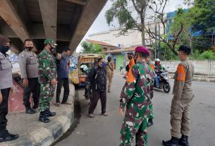 Cegah penyebaran Covid-19 Babinsa jajaran Kodim 0410 bagikan masker gratis