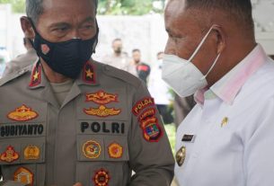 Bupati Lampung Selatan menerima kunjungan silaturahmi Wakil Wakapolda