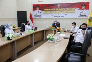 Pemprov Lampung Terima Arahan Surat Edaran Mendagri tentang Kemudahan Investasi dan Pemulihan Ekonomi Kuartal I Tahun 2021