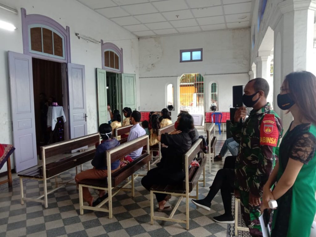 Ada Apa Babinsa Amankan Kebaktian di Gereja GKKI, Inilah Jawabannya