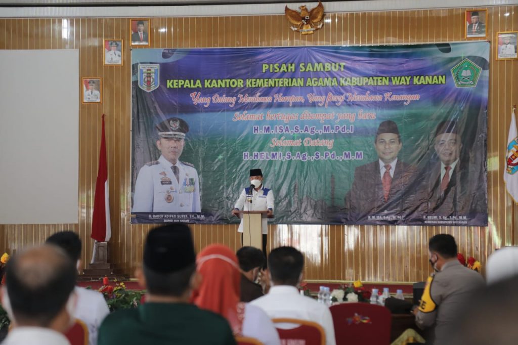 Pemkab Way Kanan selenggarakan pisah Sambut Kakan Kemenag