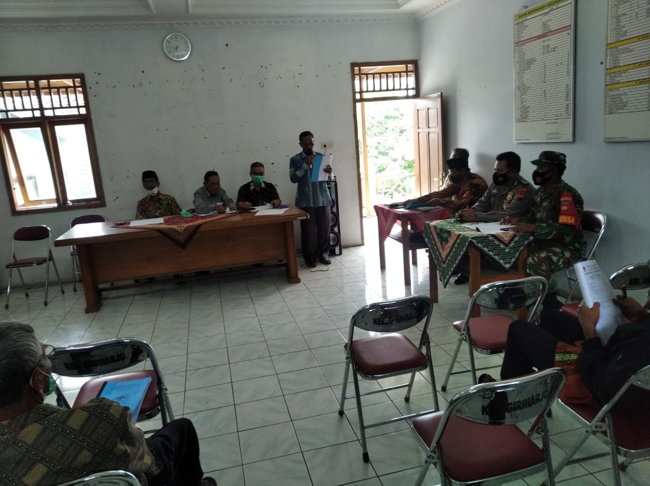 Wakili Danramil, Serda Parjito Hadiri RAT Koperasi