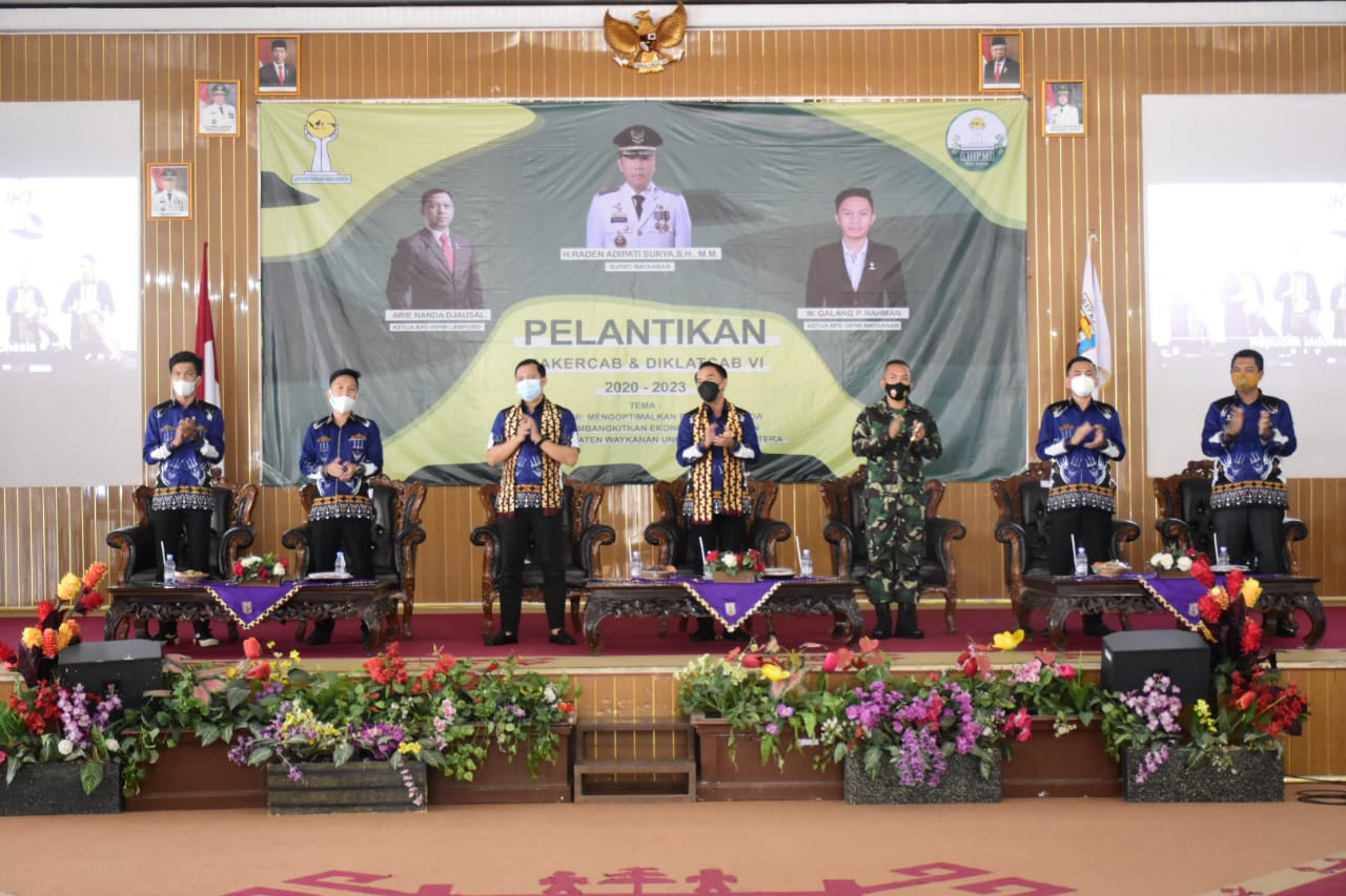 Galang Putra Rahman Jabat Ketua BPC HIPMI Way Kanan Periode 2020-2023
