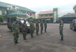 Tingkatkan stabilitas keamanan Kodim 0410/KBL Melaksanakan Patroli