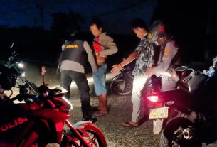 Tim Jalak Putih Polres Tulang Bawang Gelar Patroli, Berikut Lokasi dan Sasarannya