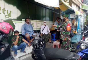 Serka Sugiyanto Himbau Pedagang Dan Penugunjung Pasar Patuhi Protkes