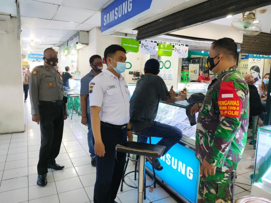 Hari Ini Matahari Singosaren Plaza Jadi Incaran Edukasi Penerapan PPKM