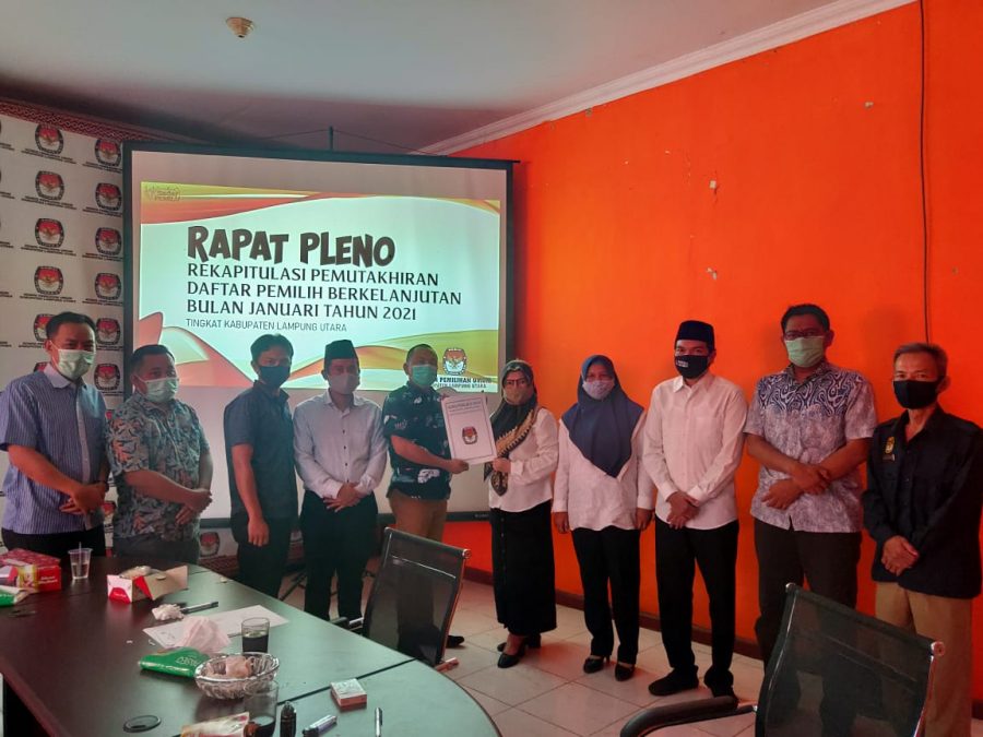 KPU Lampura gelar Pleno PDBP