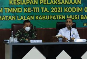 Dukung Program Terpadu TMMD Pemkab Muba Kucurkan Anggaran Sebesar 15 Milyar