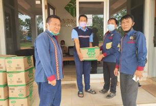Kawal Anugerah Tjindarboemi dan Galang Baksos HPN 2021, PWI Way Kanan Banjir Donasi