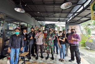 Dandim Bersama Kapolres Boyolali Coffe Morning dengan Awak Media