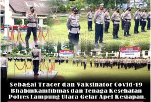 Bhabinkamtibmas dan Tenaga Kesehatan sebagai Tracer dan Vaksinator Covid 19