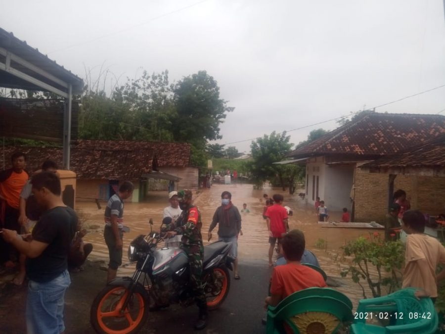 Puluhan Rumah warga Di Lampura terend banjir