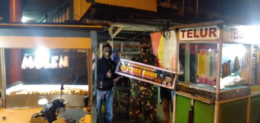 Kapten Inf Siswanto : Memakai Masker Tidak Hanya Melindungi Diri, Namun Juga Melindungi Keluarga Dari Covid-19