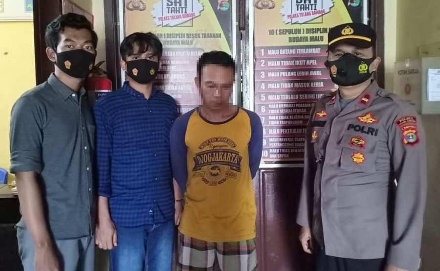 Tekab 308 Polres Tulang Bawang Tangkap Pelaku Curas Yang Beraksi di Rumah Kontrakan