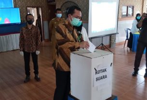 Kolaborasi Pemkab Pringsewu-IIB Darmajaya Ciptakan E-Voting Pilkades