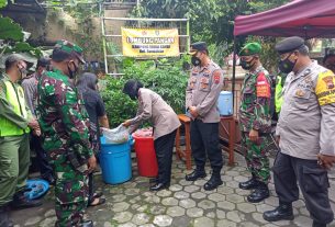 Danramil 01/Laweyan Bersama Kapolsek Setempat Hadiri Deklarasi Kampung Siaga Candi