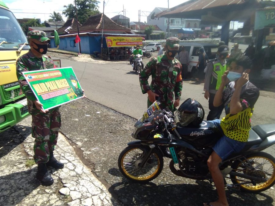 GTPP Kecamatan Sidoharjo Himbau Warga Terapkan Protokol Kesehatan