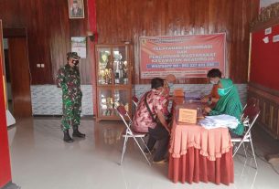 685 KPM Di Tiga Desa Datangi Pendopo Kecamatan Terima BST