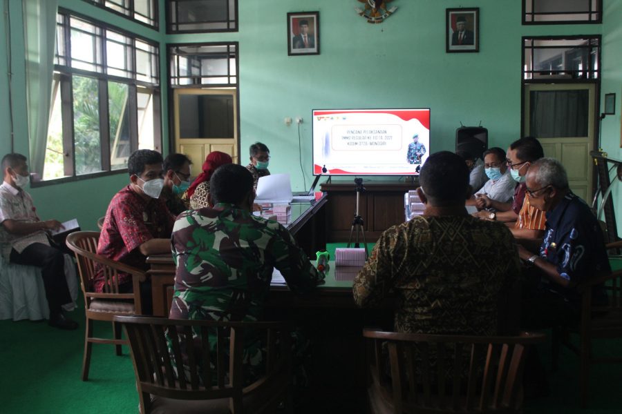 Dandim 0728/Wonogiri : Dalam Pelaksanaan PPKM Mikro, Pembukaan TMMD Akan Dilaksanakan Pada Tanggal 2 Maret Di Pendopo Kabupaten