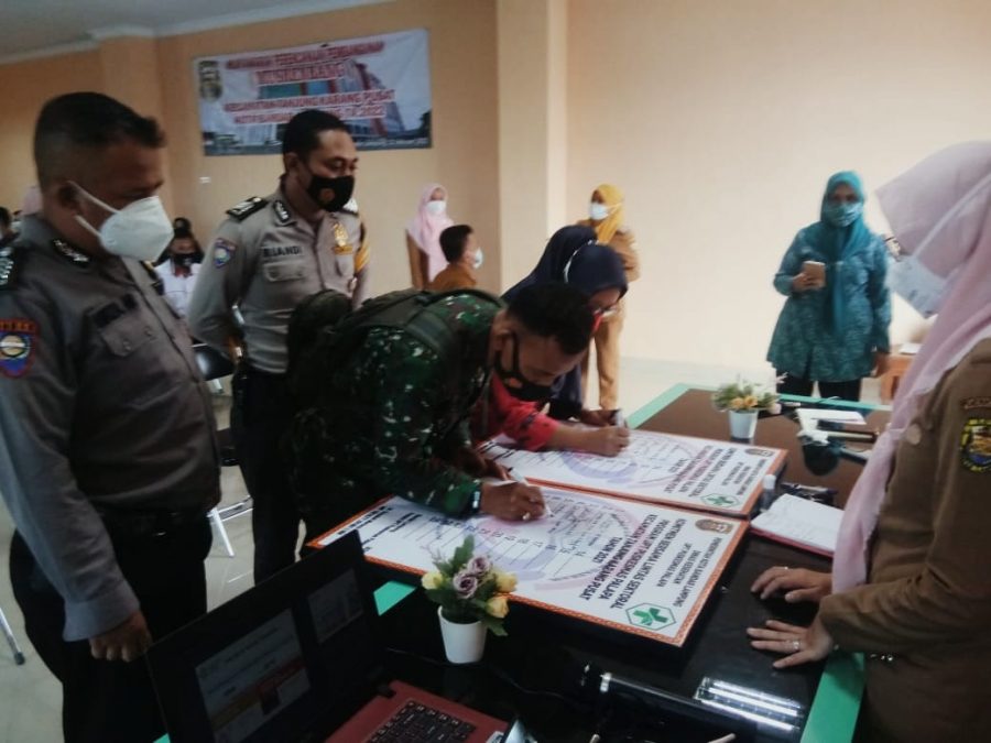 Pelda Sobirin menghadiri kegiatan Lokakarya Mini Lintas Sektor UPT Puskesmas