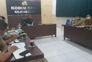 59) Dandim Bojonegoro Cek Lokasi TMMD 110 Ngrancang Tambakrejo