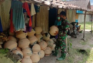 Serda Dwi Permono Sudi Turut Hadiri Rapat PKK Dilokasi TMMD 110 Bojonegoro