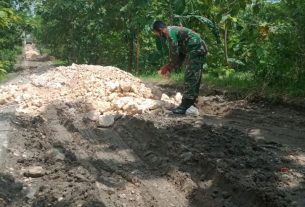 Inilah Sejumlah Sasaran Fisik TMMD 110 Desa Ngrancang Tambakrejo Bojonegoro