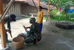 Diskusi Sehat, Satgas Jelaskan Program TMMD 110 Kodim Bojonegoro