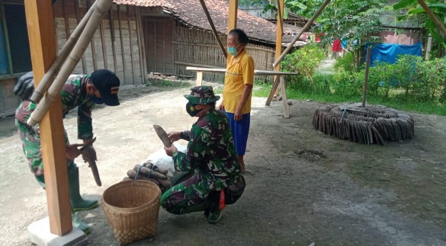 Diskusi Sehat, Satgas Jelaskan Program TMMD 110 Kodim Bojonegoro