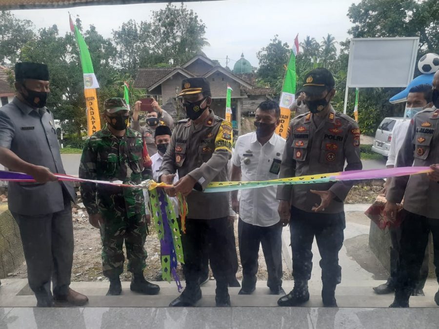 Polres Tanggamus Launching Kampung Tangguh Nusantara