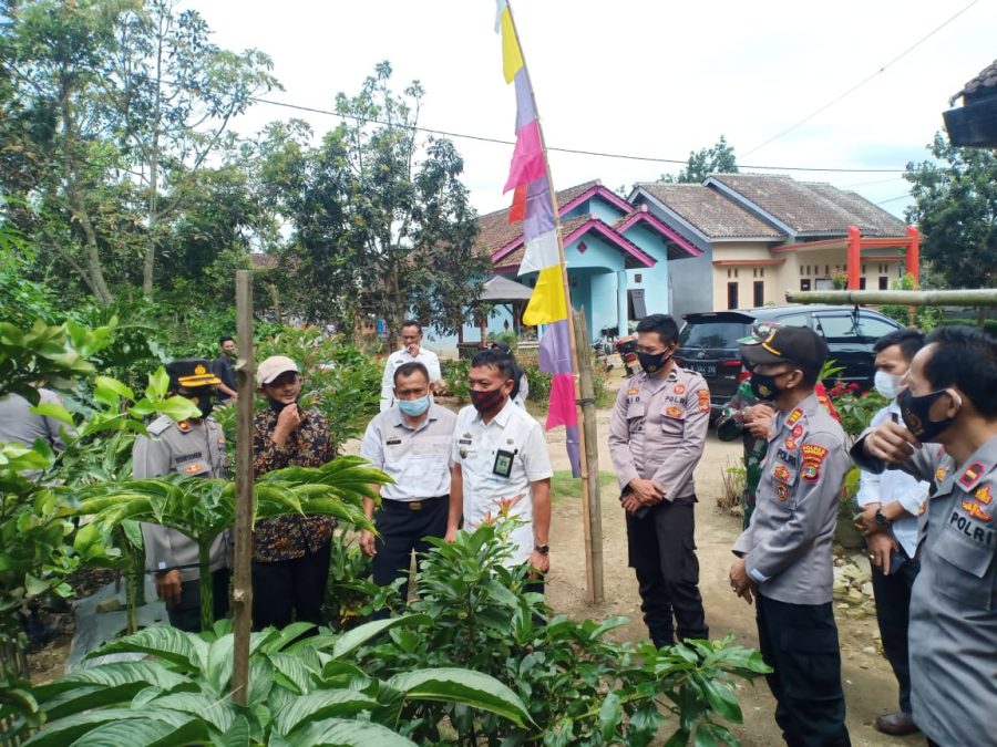Polres Tanggamus Launching Kampung Tangguh Nusantara 