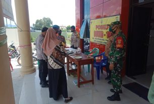 Sertu Yudha Saputra menghadiri kegiatan Launching Kampung Tangguh Nusantara