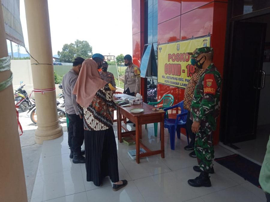 Sertu Yudha Saputra menghadiri kegiatan Launching Kampung Tangguh Nusantara