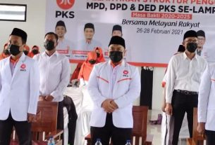Kaum Milenial Dominasi kepengurusan DPD PKS Lampung Utara