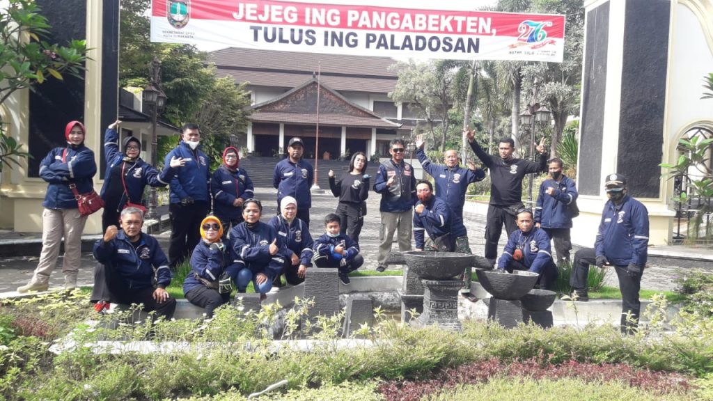 Tingkatkan Imunitas Dan Kebersamaan, BFM Distrik Surakarta Gelar Touring Bersama